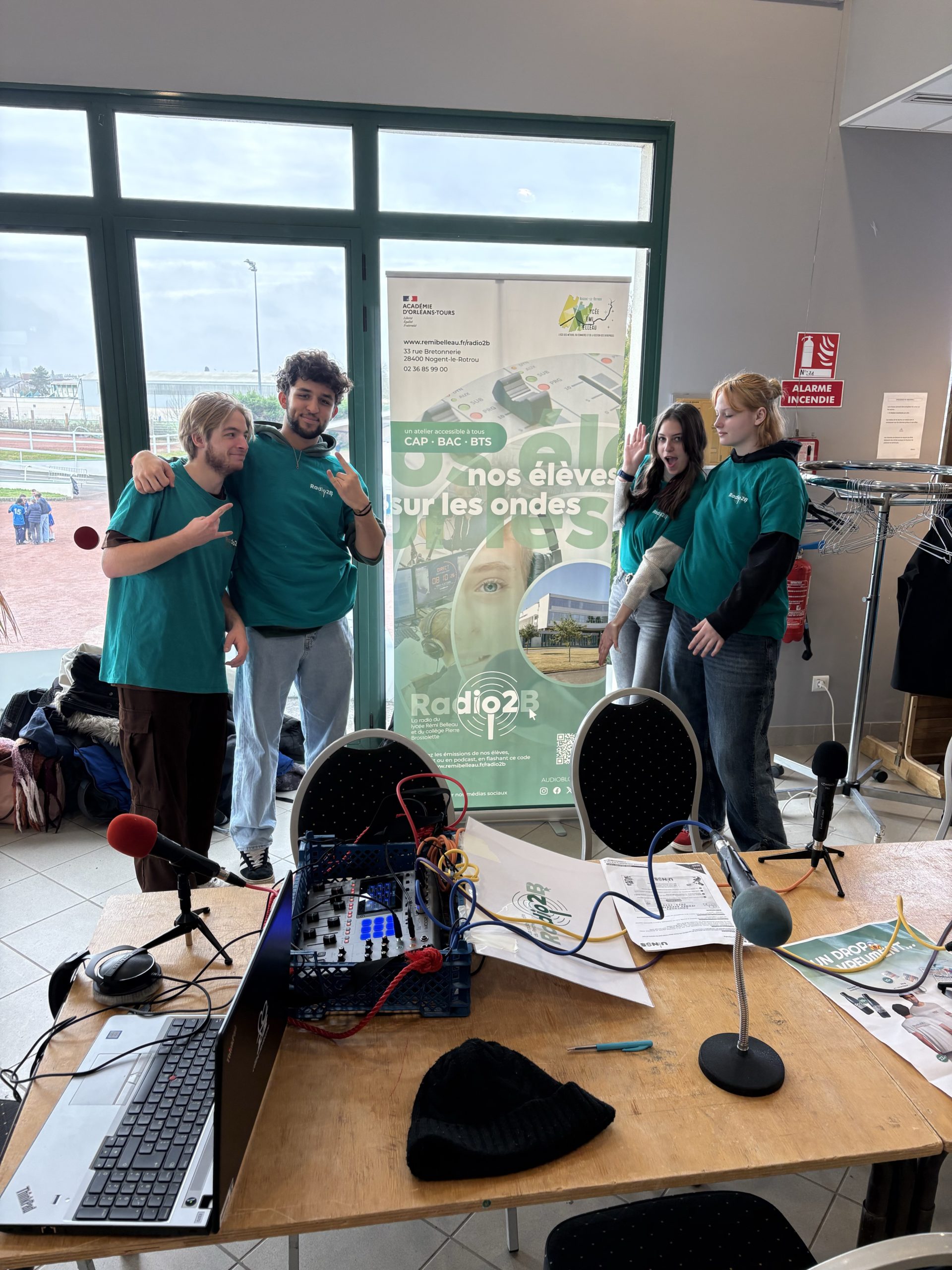 Une journée sportive et radiophonique